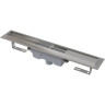 Водоотводящий желоб ALCAPLAST APZ1006S-300 PROFESSIONAL с порогами для цельной решетки, вертикальный слив APZ1006S-650